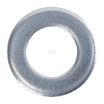 Arandela M3 x 7 x 0,5 mm, acero cincado DIN 125a, Kramp