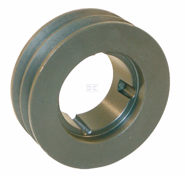 Polea para correa trapecial, 2 canales B o SPB, Ø231 mm, para buje Taperlock 2517, Kramp 1 Polea para correa trapecial, 2 canales B o SPB, Ø231 mm, para buje Taperlock 2517, Kramp