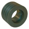 Polea para correa trapecial, 4 canales A o SPA, Ø305,50 mm, para buje Taperlock 3020, Kramp