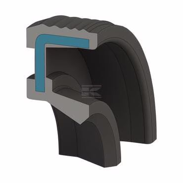 Retén 30x37x4mm, tipo G, Kramp 3 Retén