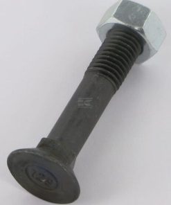 Tornillo arado cabeza avellanada redonda de cuello cuadrado con tuerca M12 x 70 12.9 DIN 608