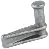 L-shaped hinge pin, FI 16, right, 221/F