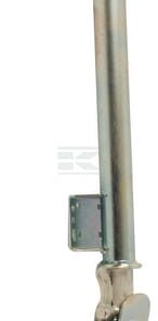Gato con rueda de apoyo Simol AC297LH 60, mandril ajustable 285 mm, carga 400 kg