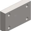 Mounting plate with flange do 2 Mounting plate with flange do
