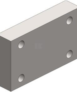 Mounting plate with flange do