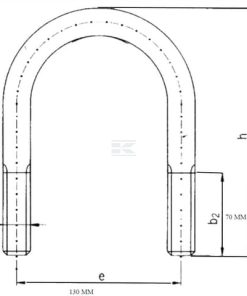 U-bolt M20 D-50