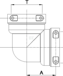 Codo 90° T6F/T6F