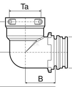 Curva 90° T5F/T5M 13 Curva 90° T5F/T5M