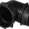 Codo macho-hembra 90° T9/T9