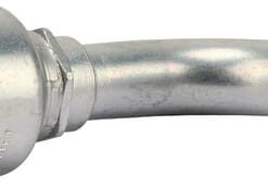 Racor pres. DN20+1" brida 90°