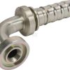 Racor pres. DN20+31,8 brida 90°