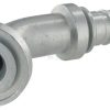 Racor pres. DN20+44,5 brida 45°