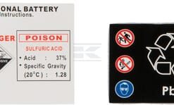 Batería 12V 24Ah 225A, Kramp