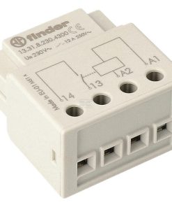 Relé electromecánico monostable, montaje en caja, 1NA, 12A/230V C.A.