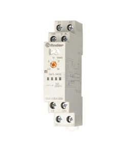 Relé monoestable sin enclavamiento + reseteo 17,5mm. carril 1CO 16A/12.24V AC