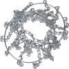 Cadenas nieve 17 x 8,00 - 8, set 2 uds. 3 Cadenas nieve 17 x 8,00 - 8, set 2 uds.