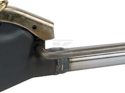 Short piston rod with hook