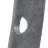 Cultivator point 127x40x6mm, reversible, flat, 1 hole