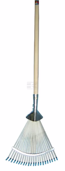 Rastrillo para césped ajustable con mango 1 Rastrillo para césped ajustable con mango