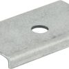 Sweeping brush assembly plate