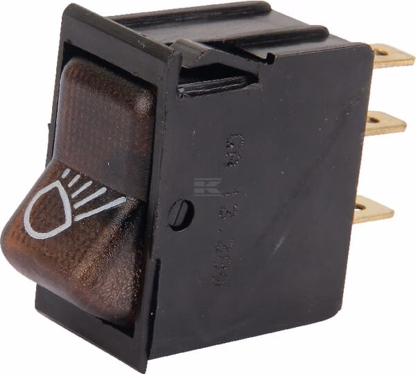 Interruptor basculante, 0-I, apagado-encendido, 5 polos, Luces 1 Interruptor basculante, 0-I, apagado-encendido, 5 polos, Luces