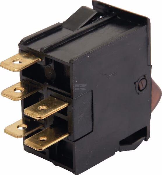 Interruptor basculante, 0-I, apagado-encendido, 5 polos, Luces 2 Interruptor basculante, 0-I, apagado-encendido, 5 polos, Luces