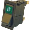 Interruptor basculante, 0-I, apagado-encendido, 4 polos, Luz interior 3 Interruptor basculante, 0-I, apagado-encendido, 4 polos, Luz interior