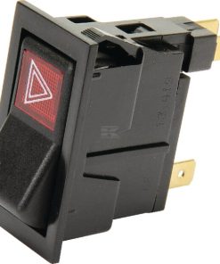 Interruptor basculante, 0-I, apagado-encendido, 4 polos, Luces de emergencia