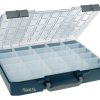 Caja de surtido con 25 compartimentos de polipropileno azul/gris, 13 L de capacidad, 413 x 330 x 79 mm, Carry-Lite 80, Raaco 2 Caja de surtido con 25 compartimentos de polipropileno azul/gris, 13 L de capacidad, 413 x 330 x 79 mm, Carry-Lite 80, Raaco