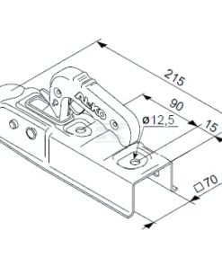 Enganches bola AK 7 V Plus - 7