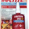 Sellador de roscas, 243, 24 ml., Loctite