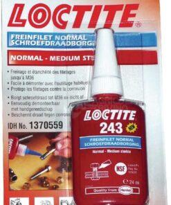 Sellador de roscas, 243, 24 ml., Loctite