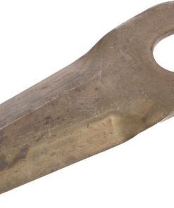 Cuchilla izd./dch. segadora,132x50x4, orificio oval 23,0x20,5 mm, válida Kongskilde/JF-Stoll, paquete 25 uds.