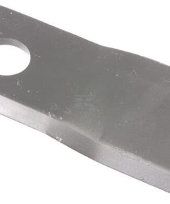 Cuchilla dcha. de segadora 114 x 48 x 4 mm orificio Ø 19 mm adecuada para Kongskilde JF/Stoll (paquete de 25 unidades)