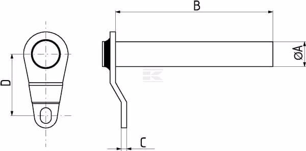 Pasador 35x175 mm