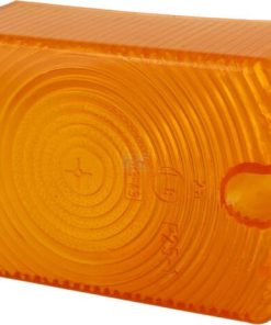 Light lens, amber 100x73mm LH/RH Promot
