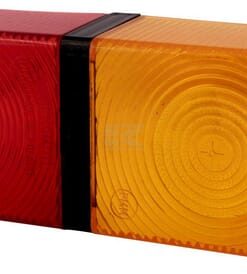 Lente de luz, ámbar/rojo 214x77mm IZQ/DER/trasera Promot