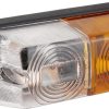 Direction and position light RH Halogen, front, rectangular, white/amber, bolt on, Promot 2 Direction and position light RH Halogen, front, rectangular, white/amber, bolt on, Promot