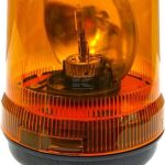 Amber beacon tube mounting AJ.BA 24V