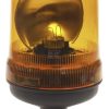 Rotating beacon lamp 12/24V with pin mount