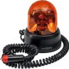 Faro rotativo halógeno, ámbar, 12 V, fijación magnética