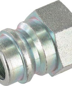 Conector hidráulico 1/4" acero