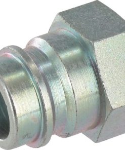 Conector hidráulico 1/2" acero