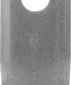 Cuchilla dcha. de segadora 102 x 48 x 4 mm orificio Ø 19 mm adecuada para Fella (paquete de 25 unidades)