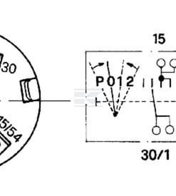 Interruptor arranque P-0-1-2, Cobo