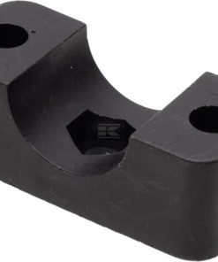 Abrazad. puente 1/2" EF3 negra