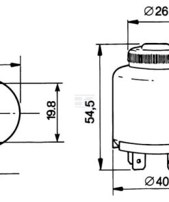 Interruptor arranque 0-1-2-3, Cobo