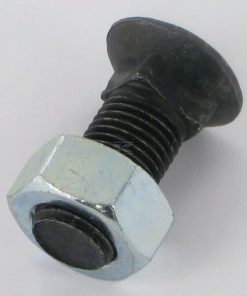 Tornillo arado cabeza avellanada redonda de cuello cuadrado con tuerca 14 x 1,5 x 36