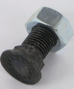 Tornillo arado cabeza avellanada redonda de cuello cuadrado con tuerca 14 x 1,5 x 36
