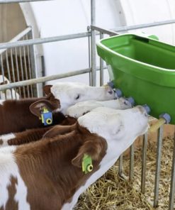 Calf feeder tray Multi Feeder with valve 149 and teat 1454